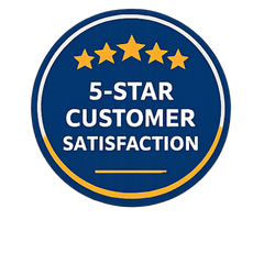 5 star rating and customer satisfaction in garage door services