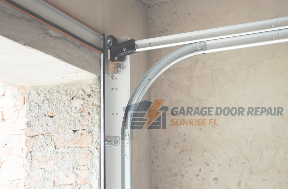 garage door track repair services