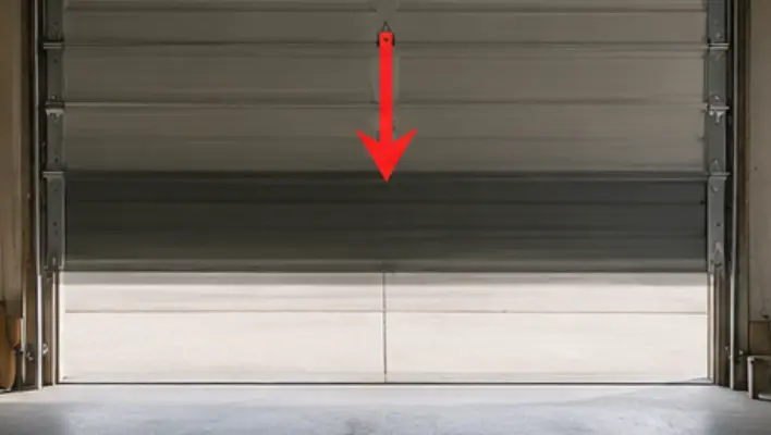 Garage door slamming shut quickly because of weak or broken garage door cables