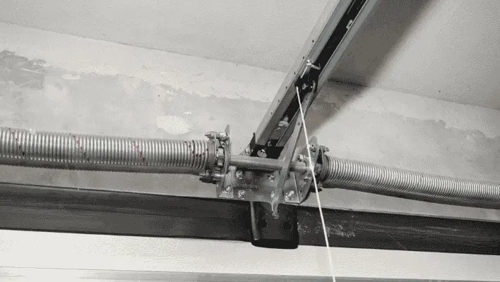 Ruled out springs, sensors, tracks, rollers, and cables of Garage door.